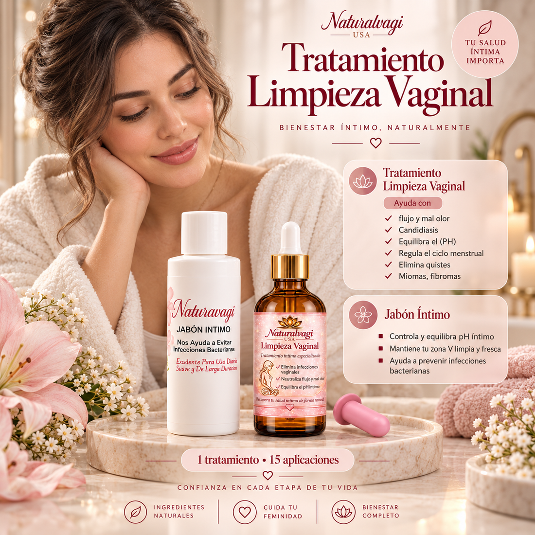 Kit Limpieza Vaginal Profunda